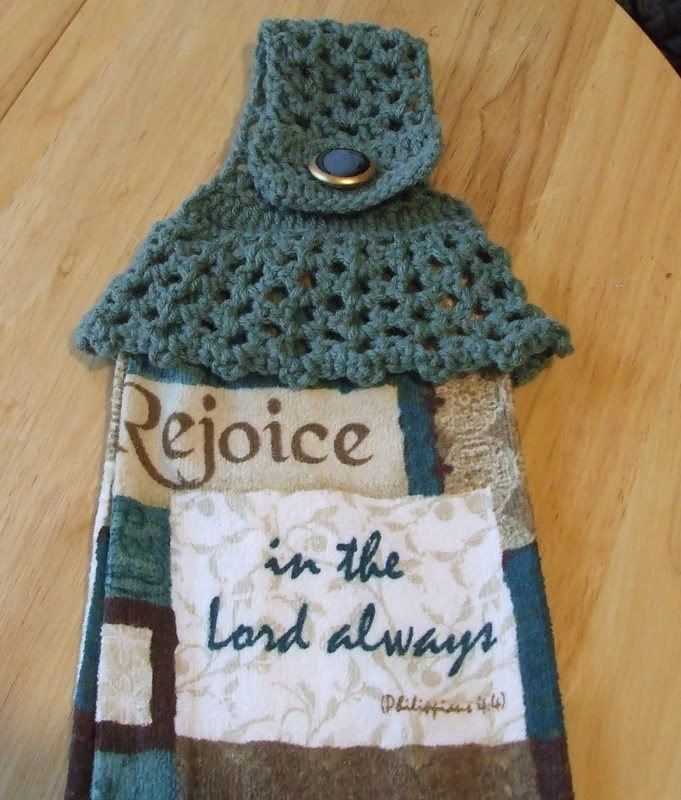 Gnome towel topper knitting pattern