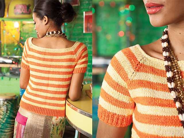 Knit summer tops patterns
