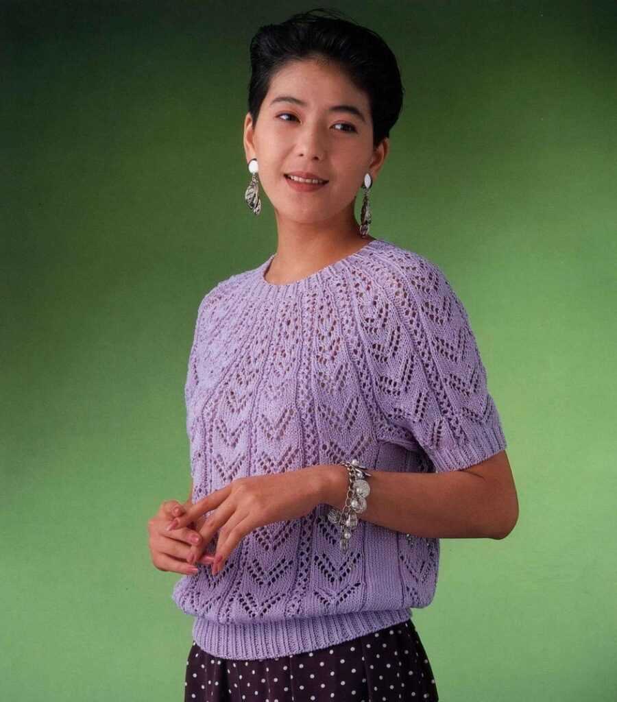 Knit blouse pattern