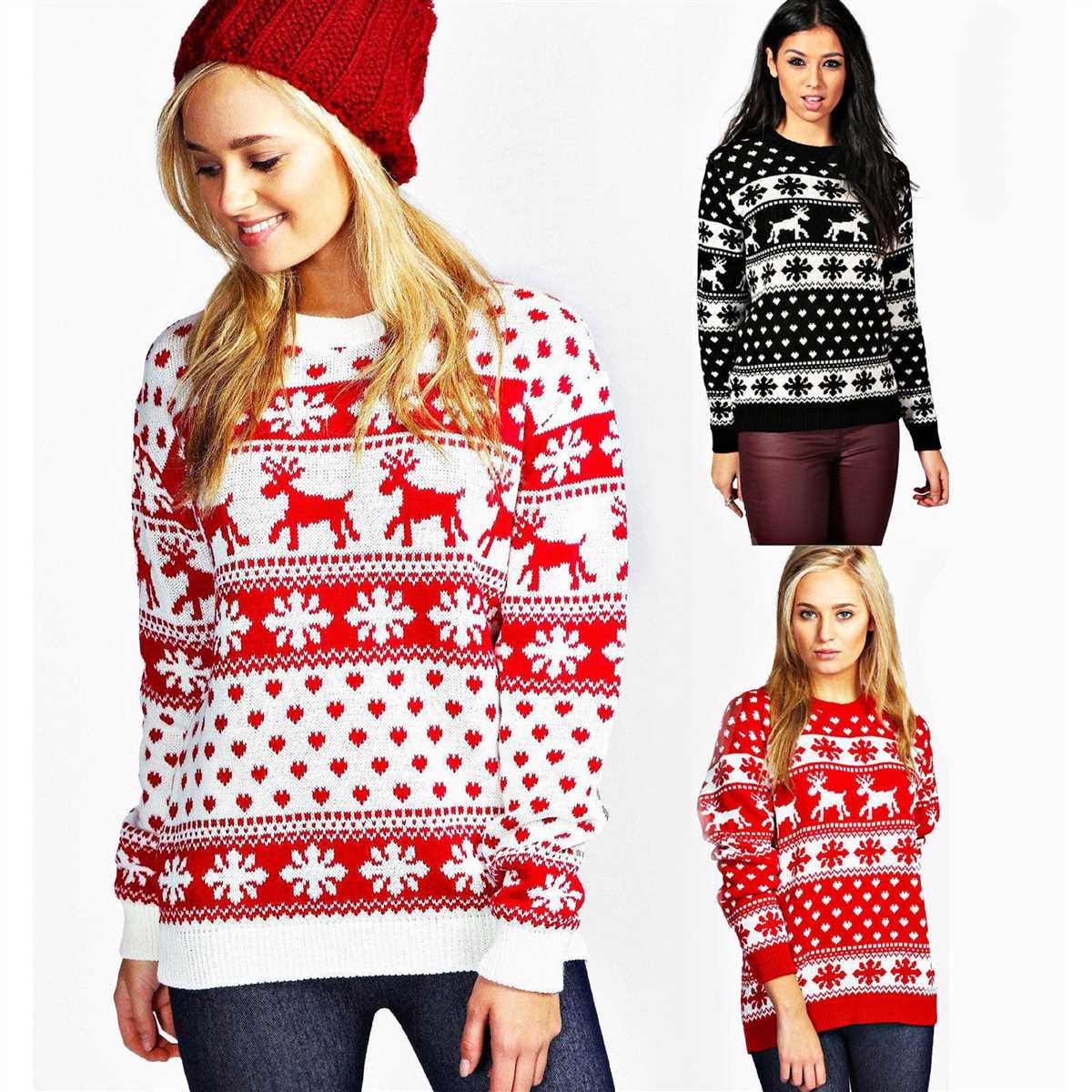 Ladies christmas jumper knitting patterns