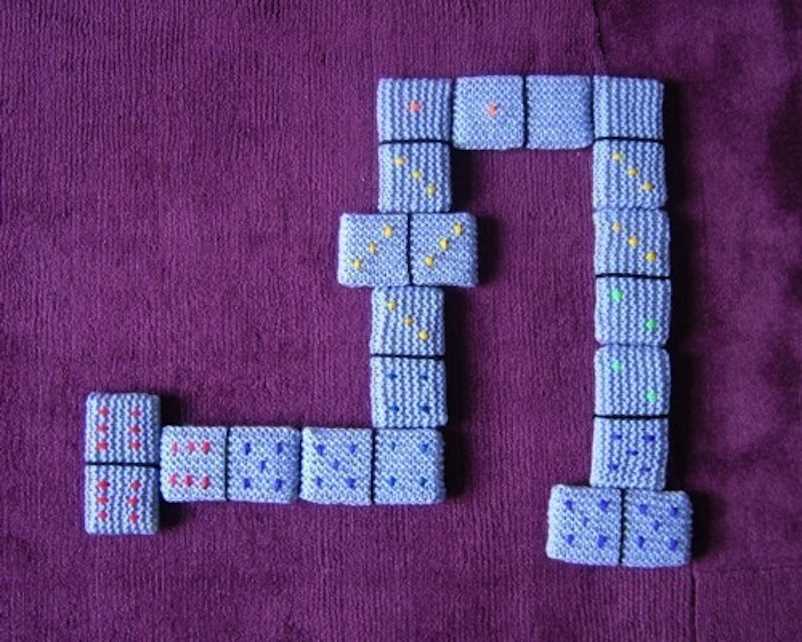 Domino knitting patterns