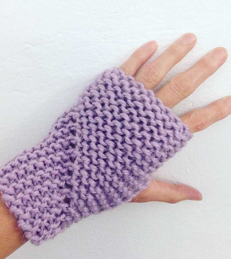 Free arm warmer knitting pattern