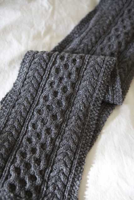 Easy aran scarf knitting patterns free