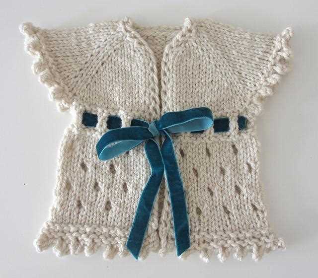 Knit baby cardigan pattern free