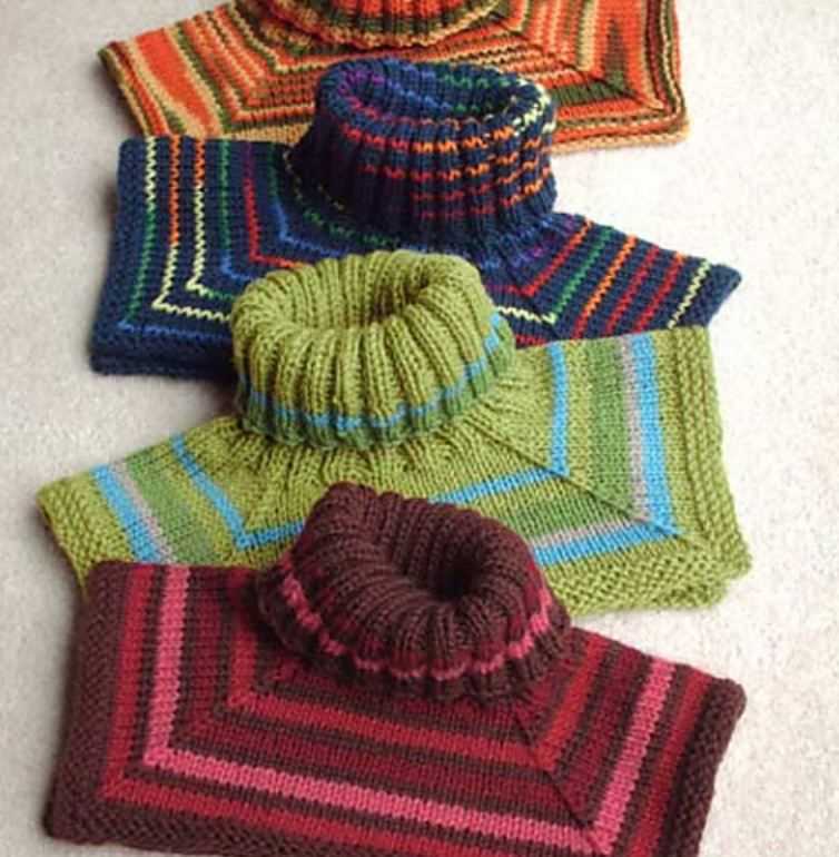 Basic cowl knitting pattern