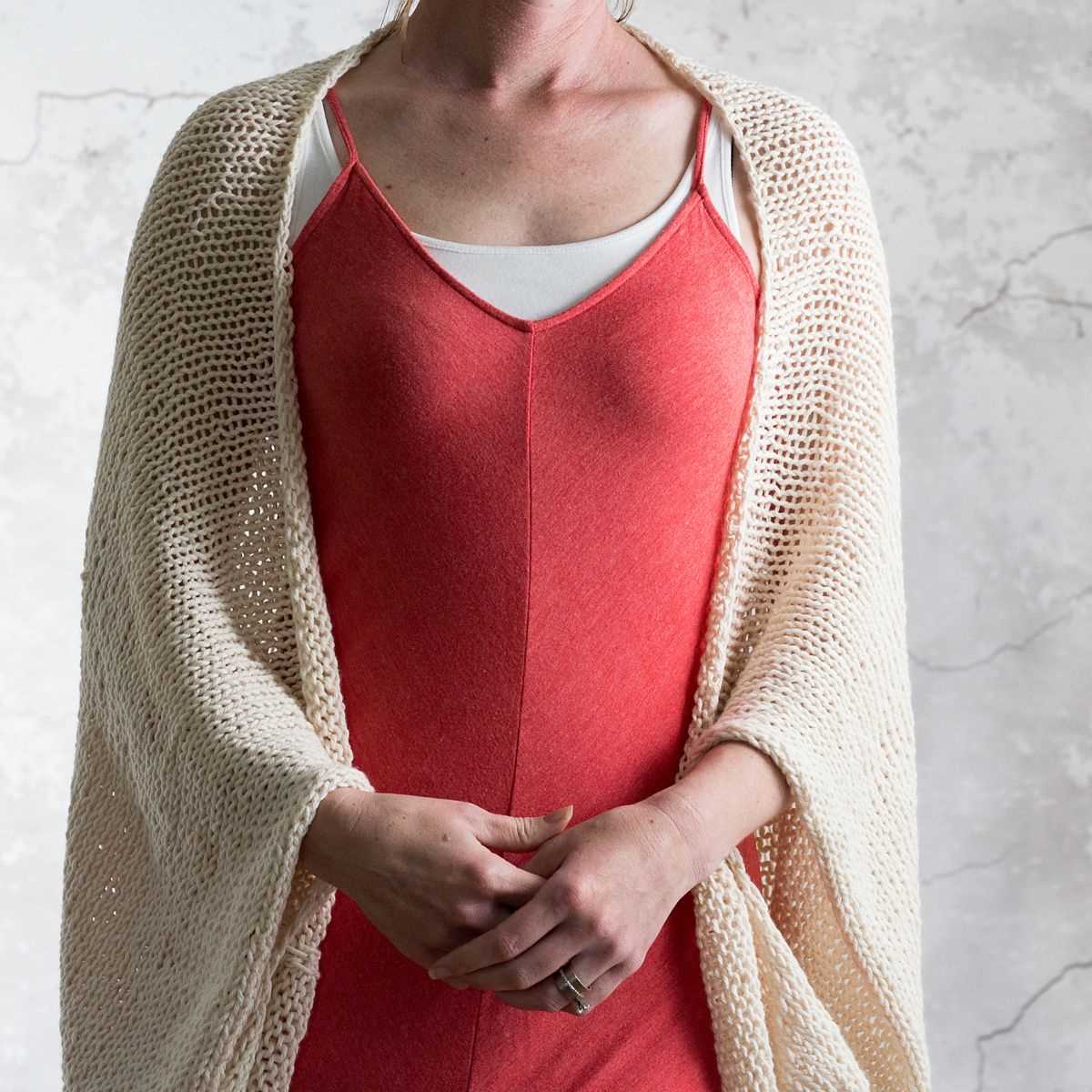 Knit shrug pattern easy