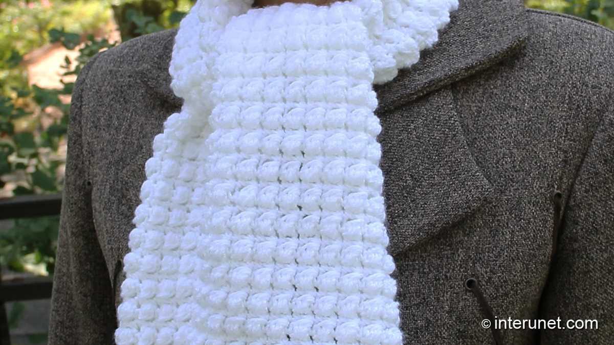 Knitting pattern for scarf for beginners