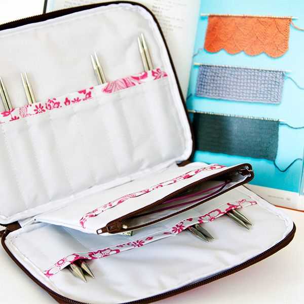 Create Your Own Sewing Pattern for Knitting Needle Holder Knitting needle holder sewing pattern