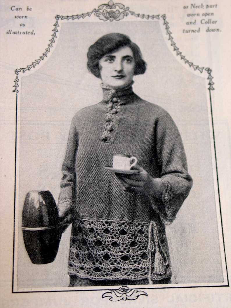 Old knitting pattern books