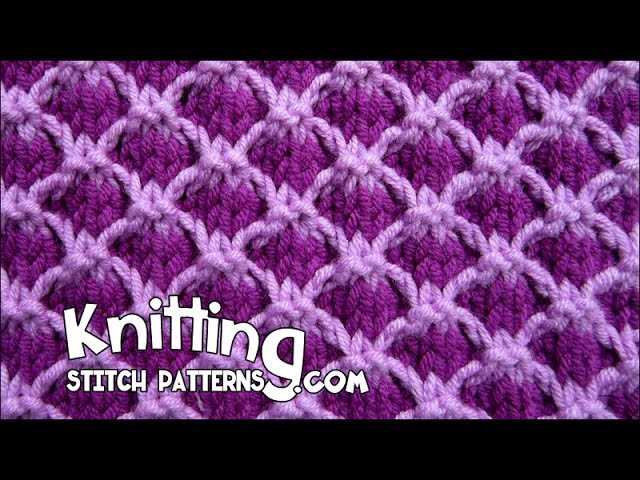 Two tone knitting patterns