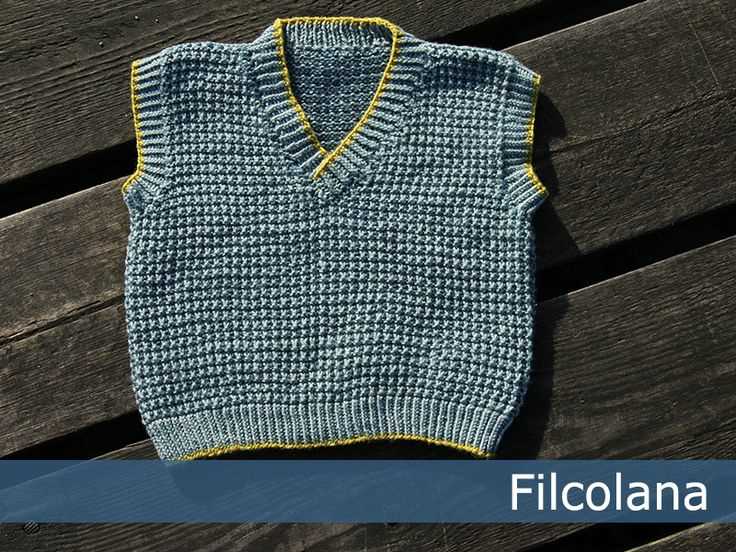 Slipover knitting pattern