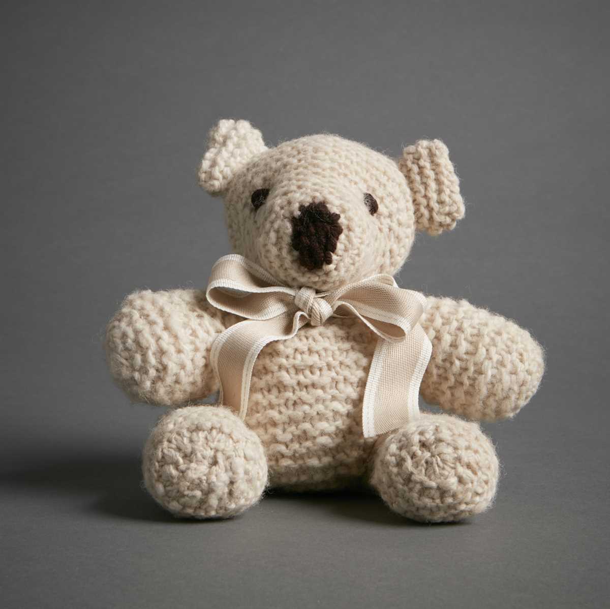 Free knitted teddy bear pattern