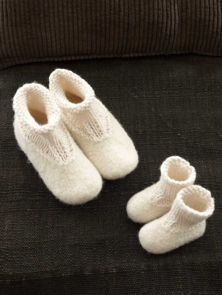 Knitting pattern slipper socks