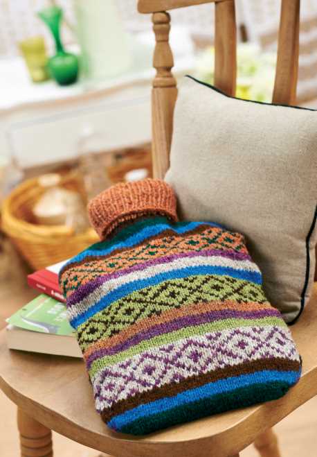Free knitting pattern hot water bottle