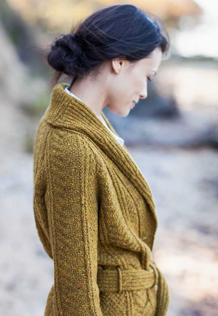Cosy cardigan knitting pattern