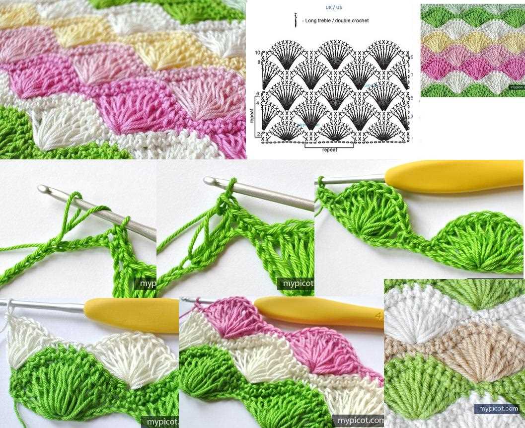 Knit and crochet combination patterns