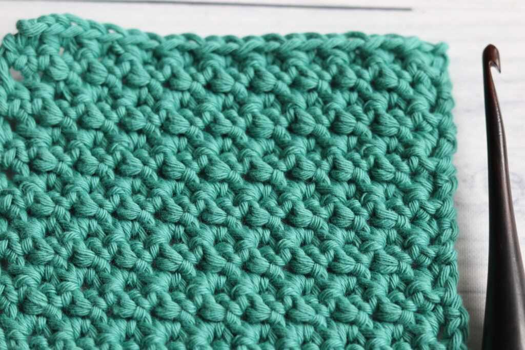Raspberry stitch knitting pattern