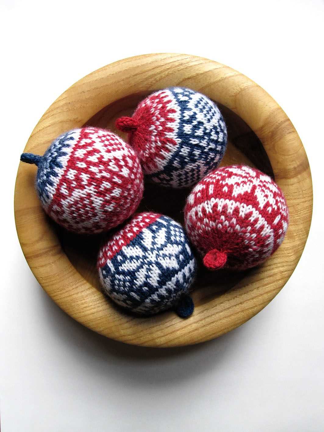 Knit a ball pattern