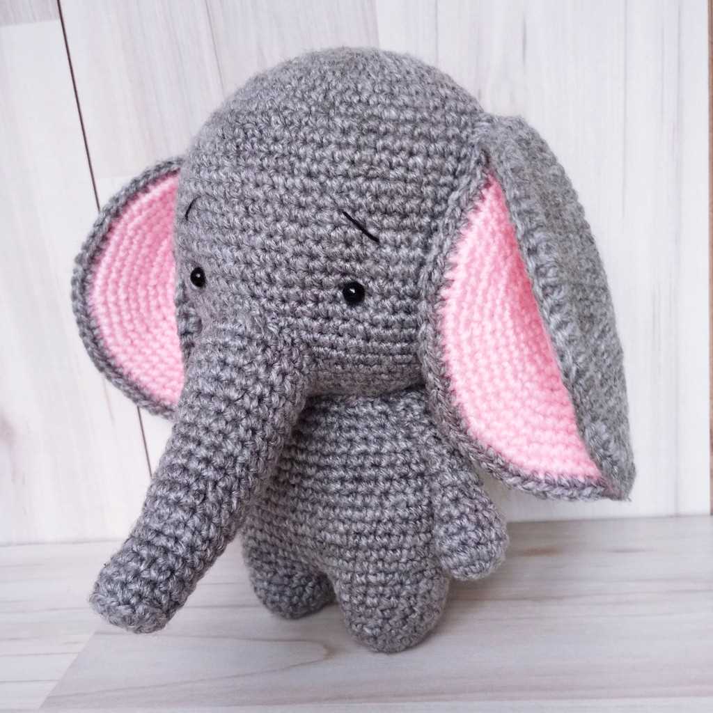 Knitted elephant toy pattern free