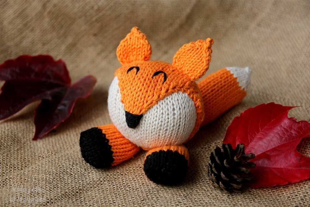 Fox knit pattern