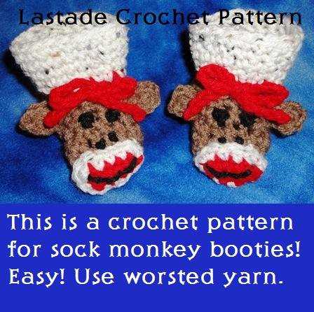Sock monkey slippers knitting pattern free