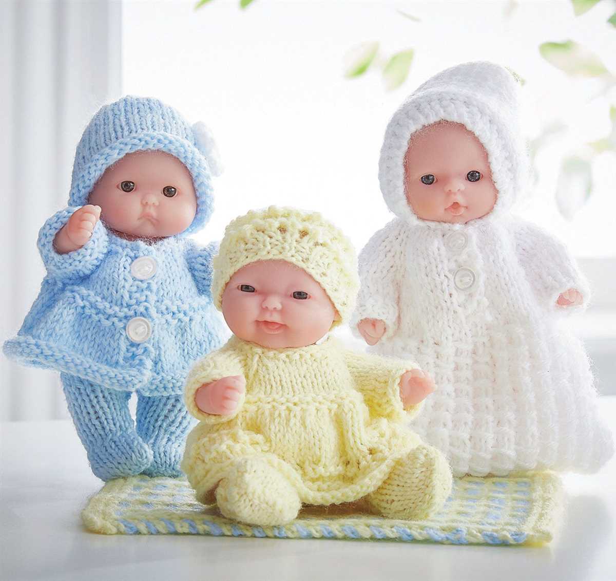 Free knitting patterns for dolls clothes