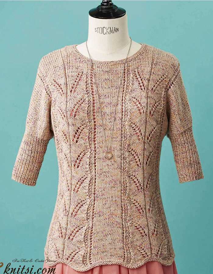 Lace jumper knitting patterns