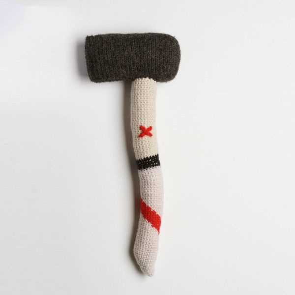 Knitted fireman pattern