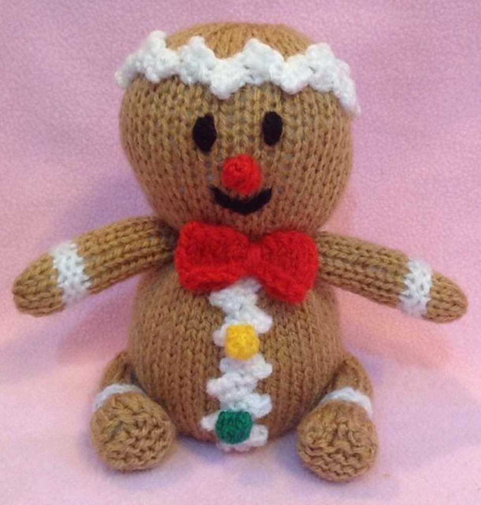Gingerbread knitting pattern