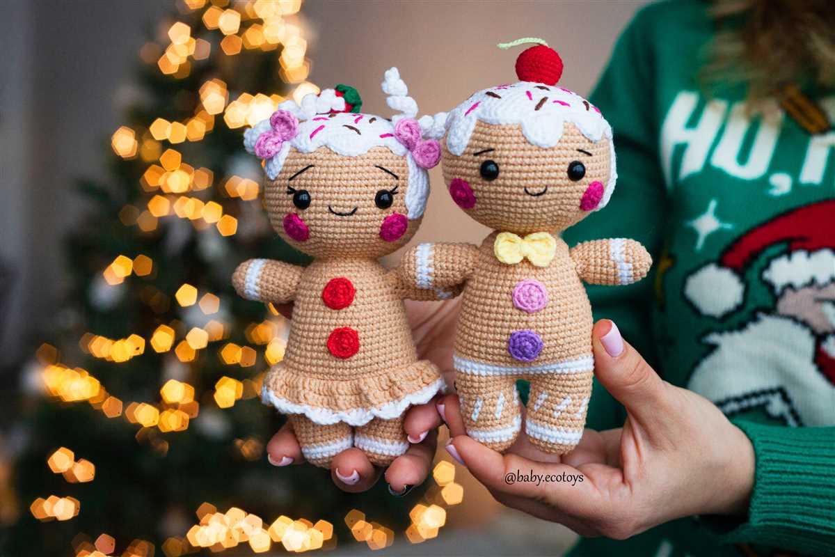 Gingerbread knitting pattern