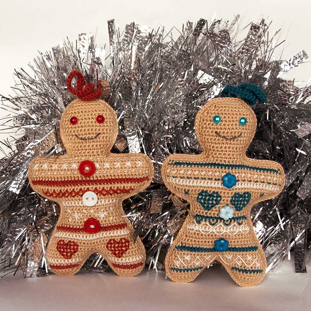 Knit Your Own Festive Gingerbread Decorations with This Charming Pattern Gingerbread knitting pattern