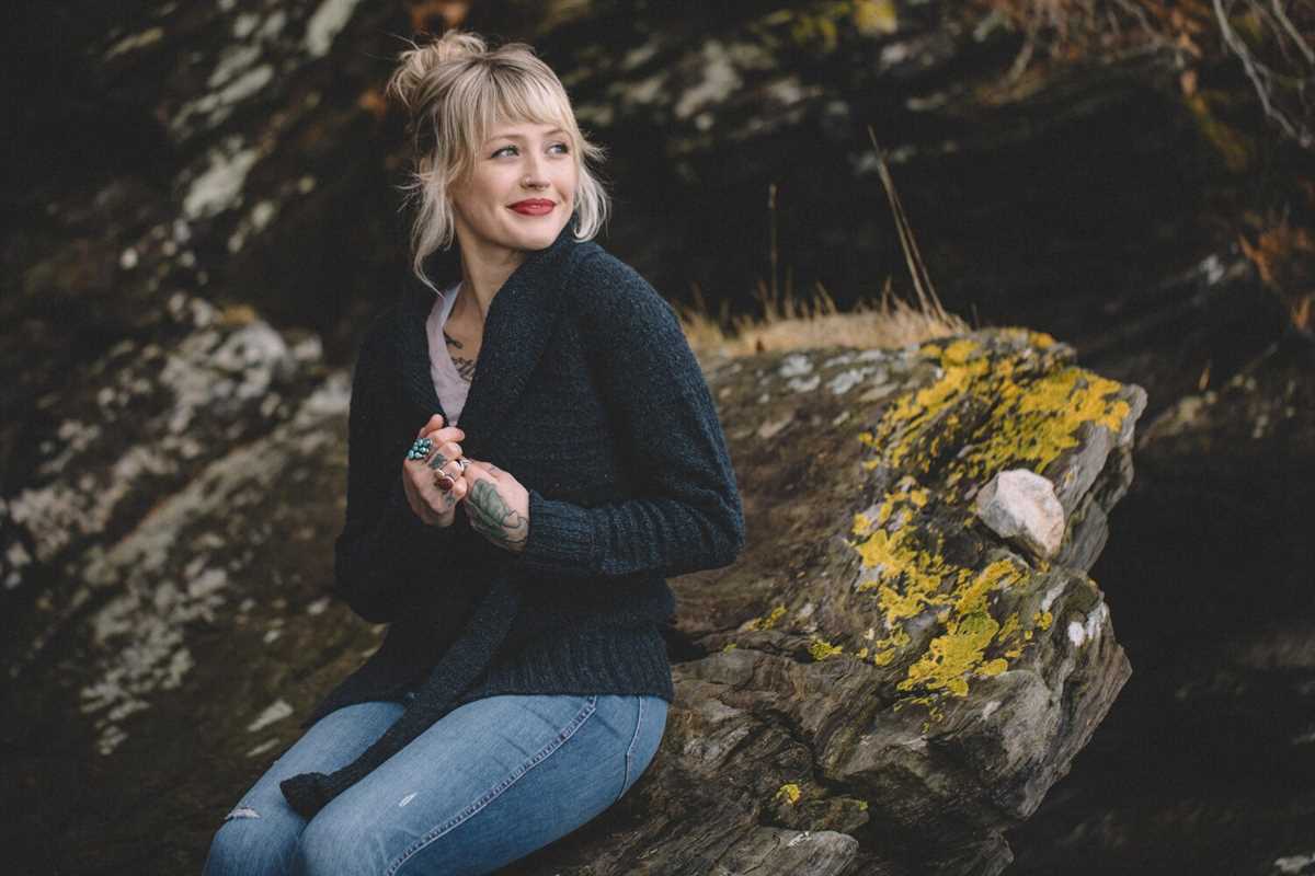Ginny's cardigan knitting pattern