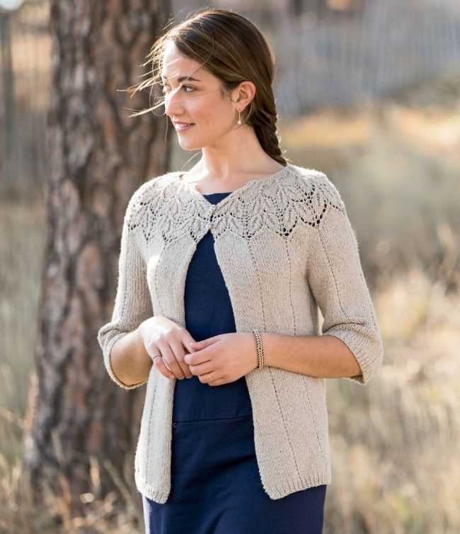 Ginny's cardigan knitting pattern