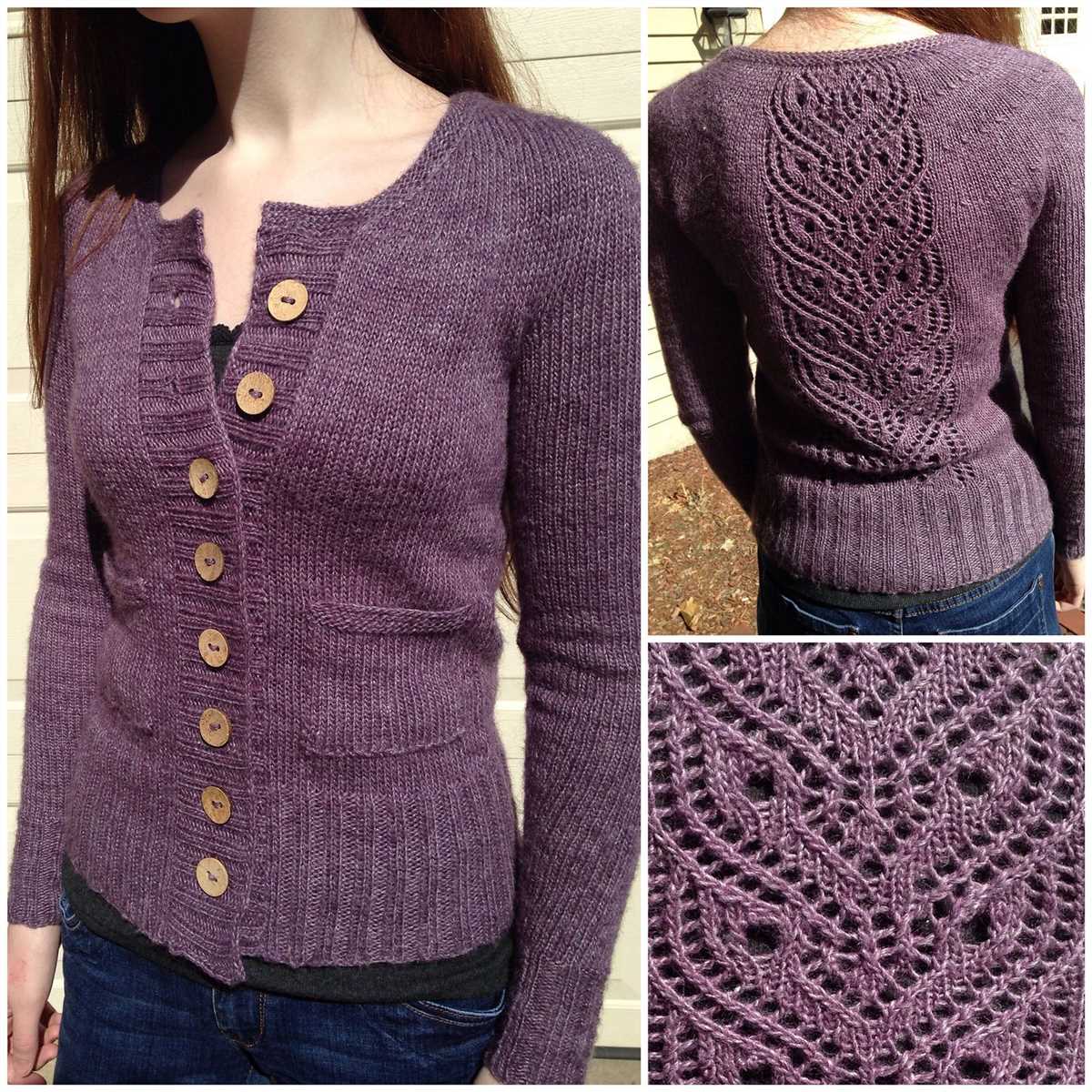 Ginny's cardigan knitting pattern