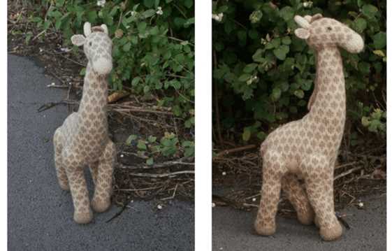 Giraffe jumper knitting pattern