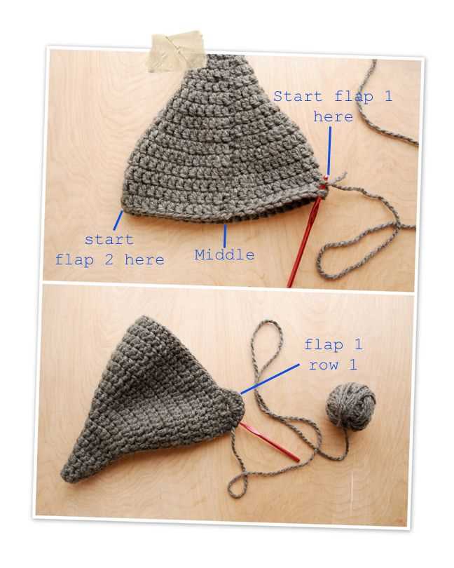 Gnome hat pattern knitting
