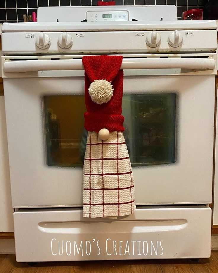 Gnome towel topper knitting pattern