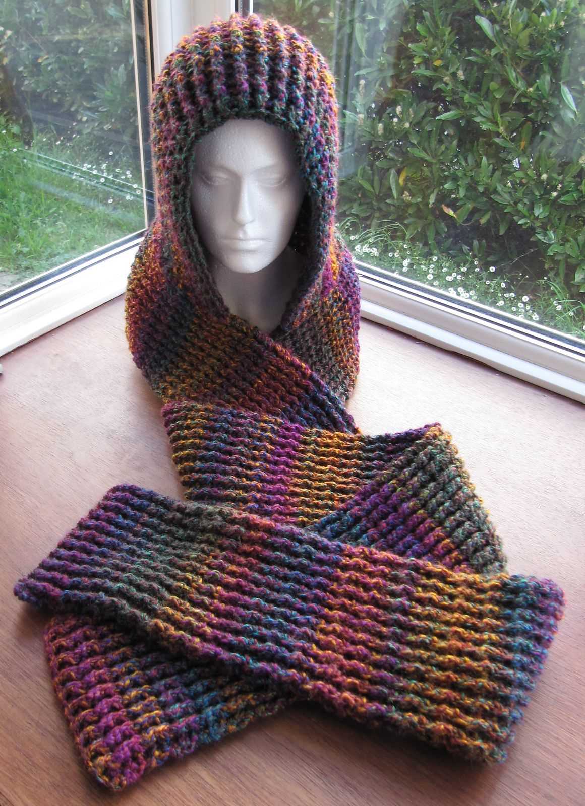 Knitted scoodie pattern free