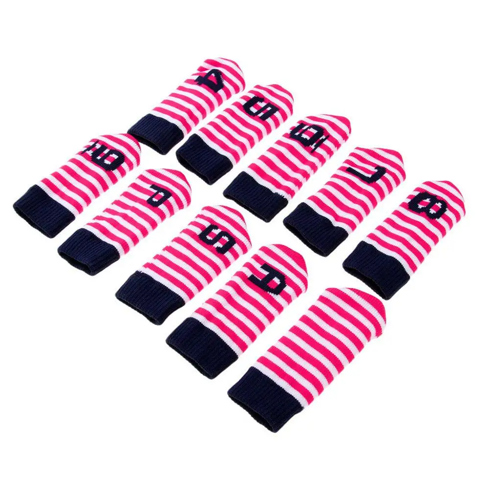 Golf head cover pattern knit