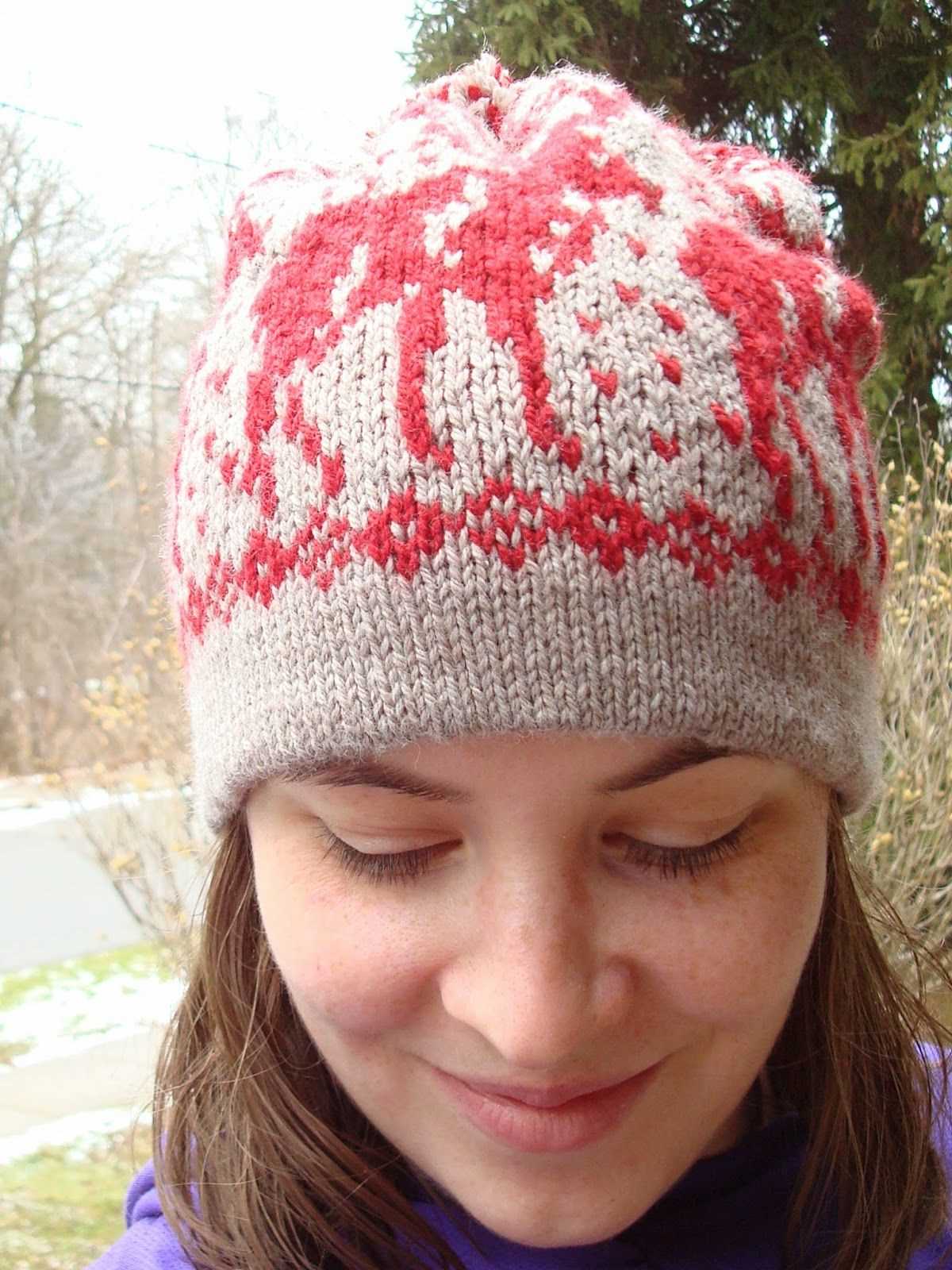 Moose hat knitting pattern