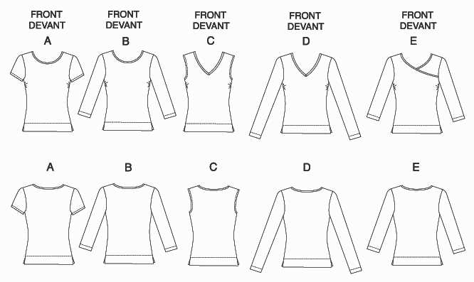 Pattern drafting for knit fabrics