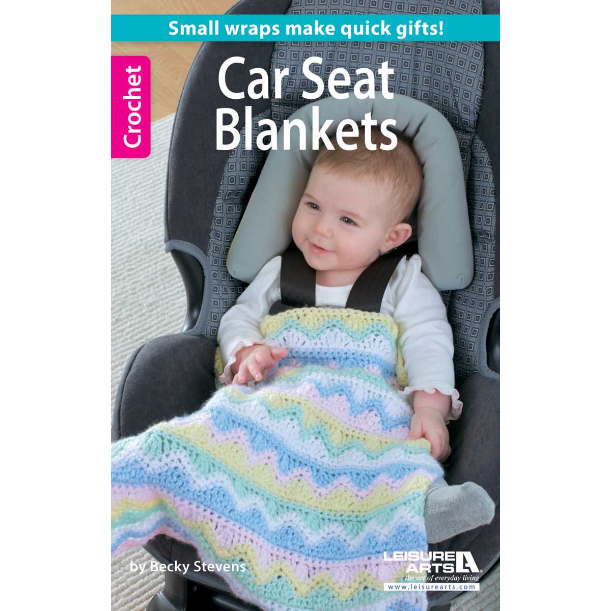 Knitted car seat blanket pattern