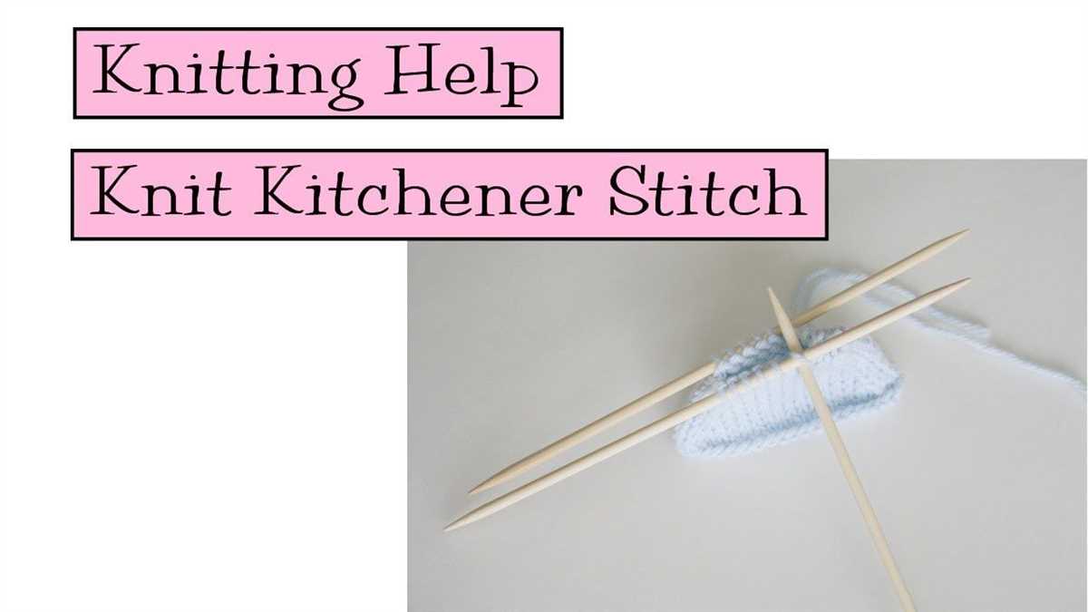 Grafting knitting in pattern