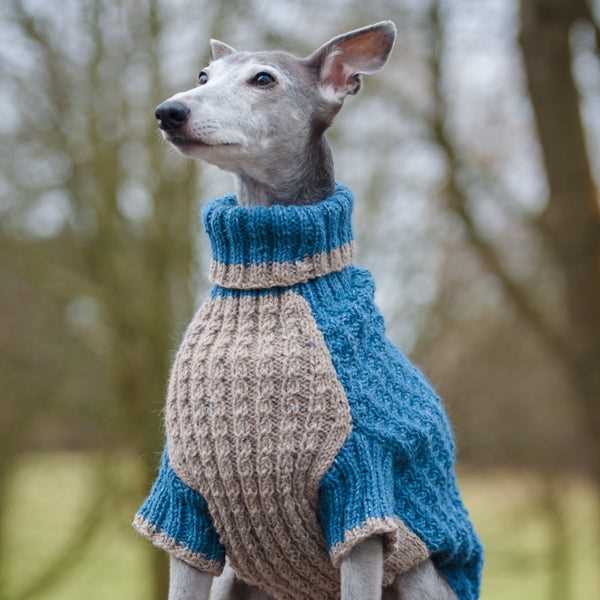 Greyhound jumper knitting pattern