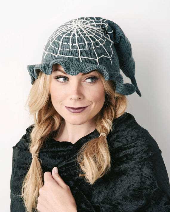 Felted witch hat knitting pattern