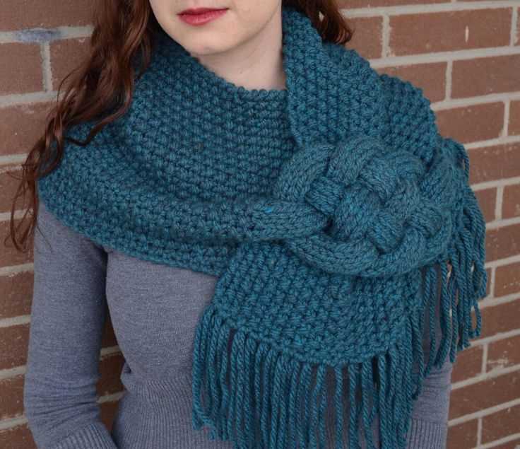 Free knitting pattern scarf with sleeves