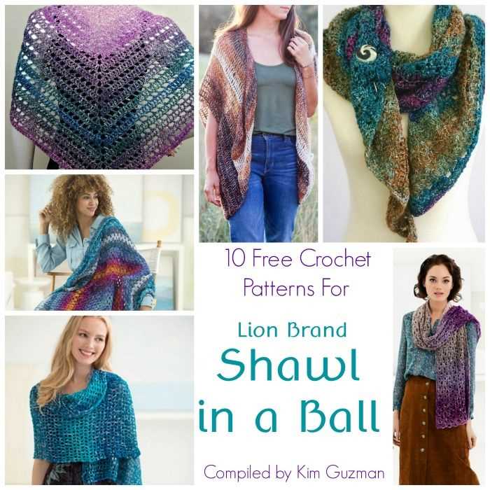 Lion brand shawl in a cake knitting patterns