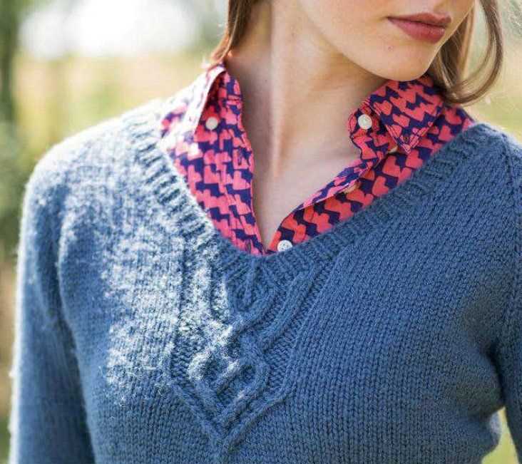 Knitting pattern top down raglan sweater