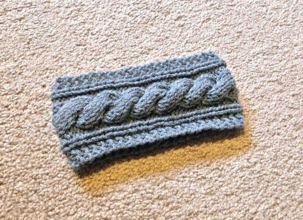 Cable knit headband pattern free