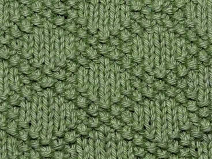 Brocade knitting pattern